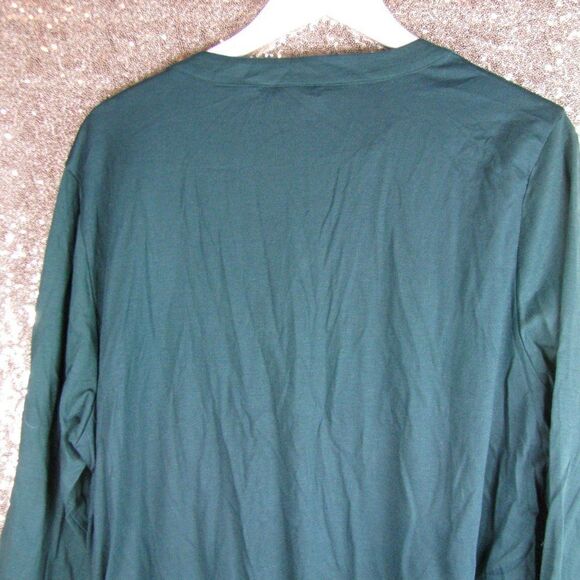 NWT BloomChic Green side tie shirt 18/2X - Picture 7 of 8